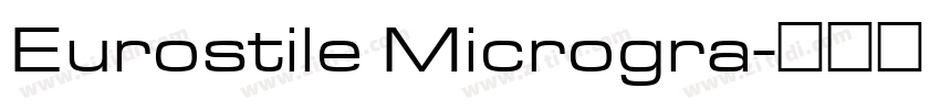 Eurostile Microgra字体转换
